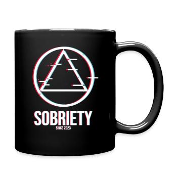 alcooliques AA anonymes sobriété sobre depuis 2023 - Mug uni - noir - Droite
