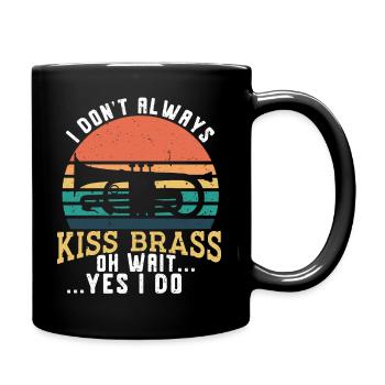 Trompettiste Trompette Instrument Cuivres Musique - Mug uni - noir - Droite