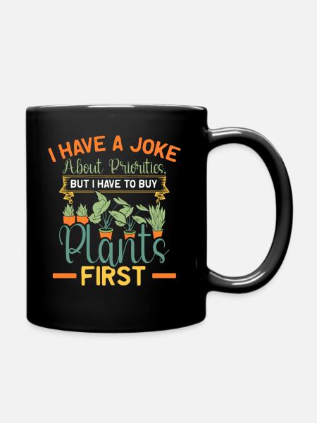 Amoureux des plantes Jardinage Jardiniers - Mug uni - noir