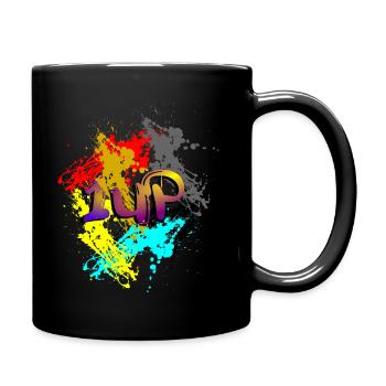 1up - Tasse einfarbig - Schwarz - Rechts