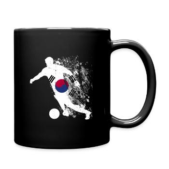 Coupe du monde de l’équipe nationale de Corée du Sud - Mug uni - noir - Droite
