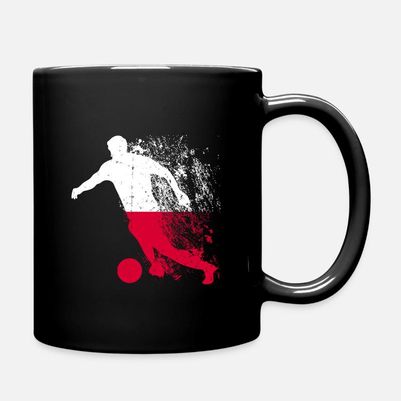 Coupe du monde de l’équipe nationale de Pologne - Mug uni - noir