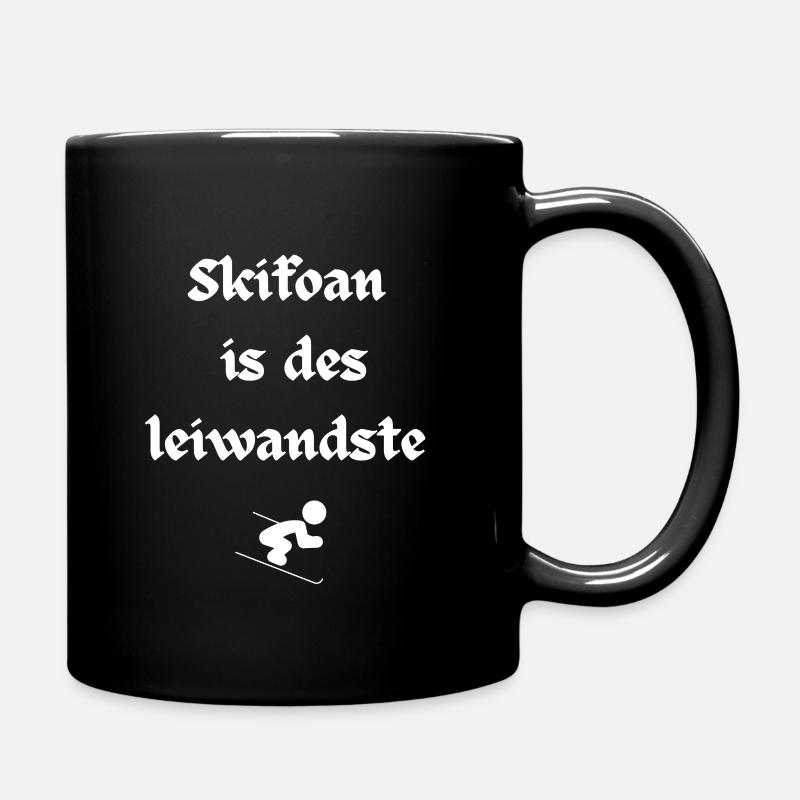 Skifoan - Tasse einfarbig - Schwarz