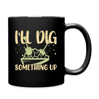 Gold Panning Gold Panning Gold Prospectors Gold Diggers - Full Colour Mug - black - Right