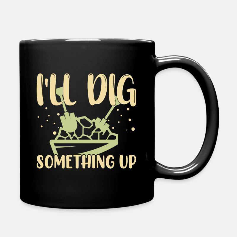 Orpaillage de l’or Prospecteurs d’or Chercheurs d’or - Mug uni - noir