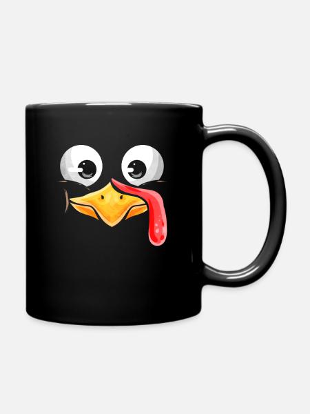 Thanksgiving - Tasse einfarbig - Schwarz