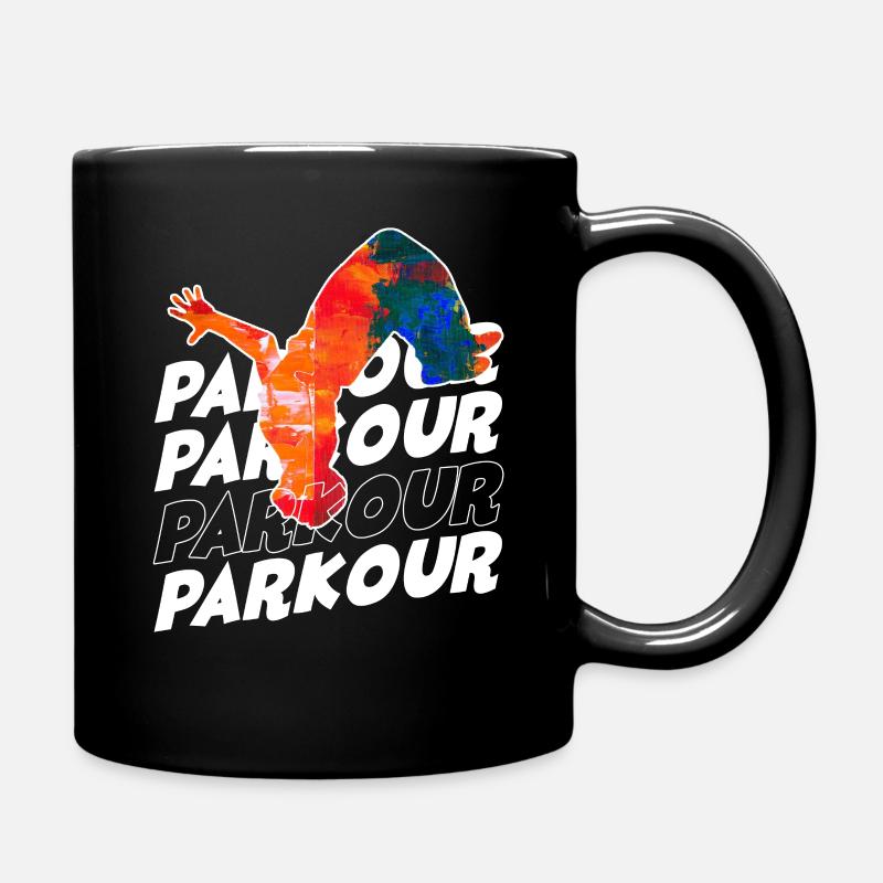 parkour - Mug uni - noir