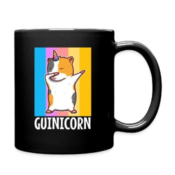 Guinicorn - Tasse einfarbig - Schwarz - Rechts