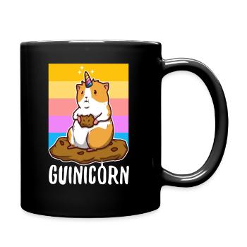 Guinicorn - Tasse einfarbig - Schwarz - Rechts