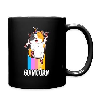 Guinicorn - Tasse einfarbig - Schwarz - Rechts