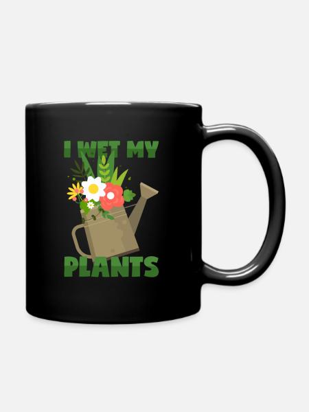 Arrosage des plantes - Mug uni - noir