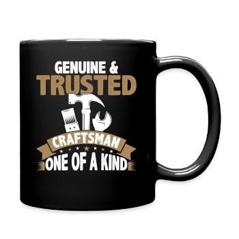 Artisan réel et digne de confiance - Mug uni - noir - Droite