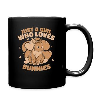 Lapin lapin animal de compagnie lapin - Mug uni - noir - Droite