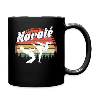 Karaté - Mug uni - noir - Droite