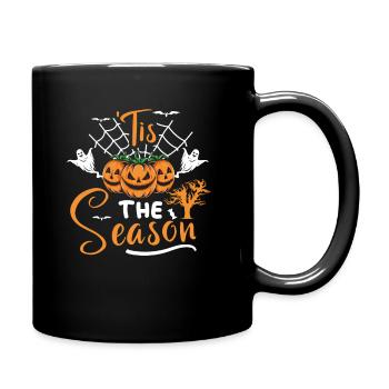 Tis The Season, costume de citrouille d’Halloween - Mug uni - noir - Droite
