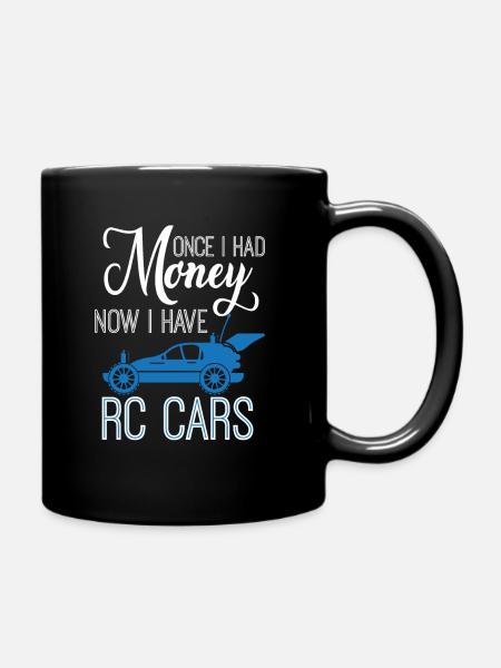 Once I Had Money Now I Have RC Cars, RC Car - Enfärgad mugg - svart