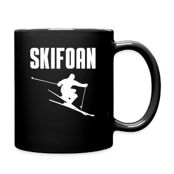 Skifoan - Tasse einfarbig - Schwarz - Rechts