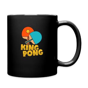 Roi du ping-pong pour les joueurs de tennis de table - Mug uni - noir - Droite