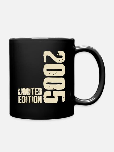 18e anniversaire né en 2005 18 ans - Mug uni - noir