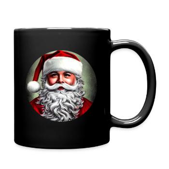 Père Noël - Mug uni - noir - Droite
