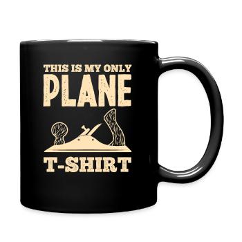 Hobel Schreiner pun - Full Colour Mug - black - Right