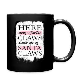 Fairy Tail Joke Christmas present present awesome - Full Colour Mug - black - Right