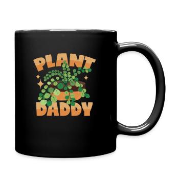 Plant Papa - Plant Daddy - Full Colour Mug - black - Right