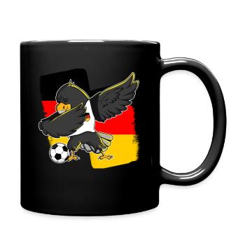 Germany Soccer Jersey Men Women Dabbing German Eag - Full Colour Mug - black - Right
