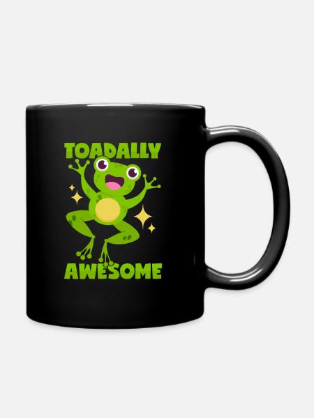 Tolle Kröte - Tasse einfarbig - Schwarz