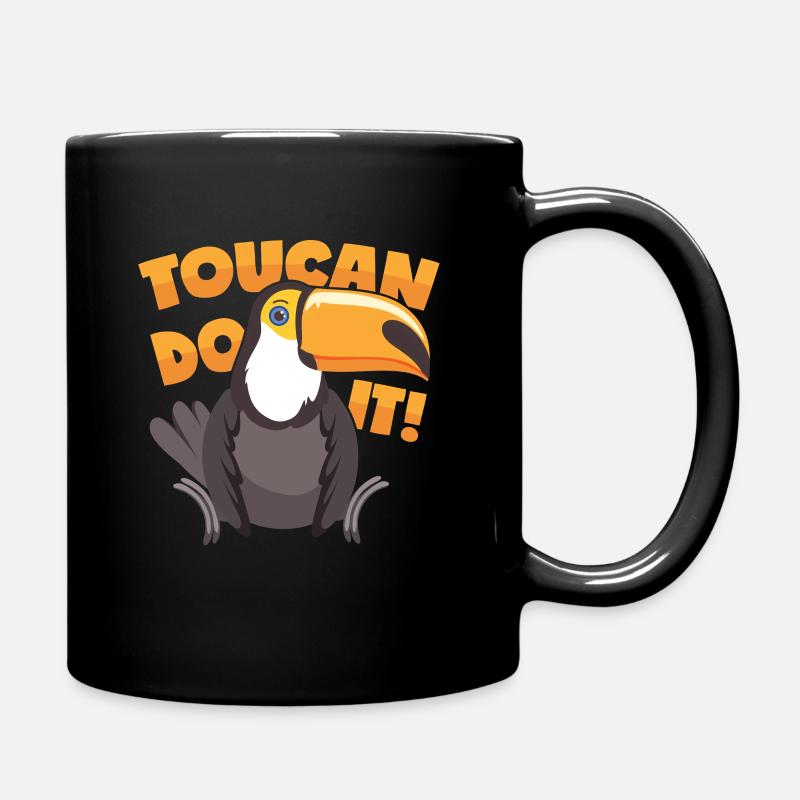 Toucan Motivation - Mug uni - noir