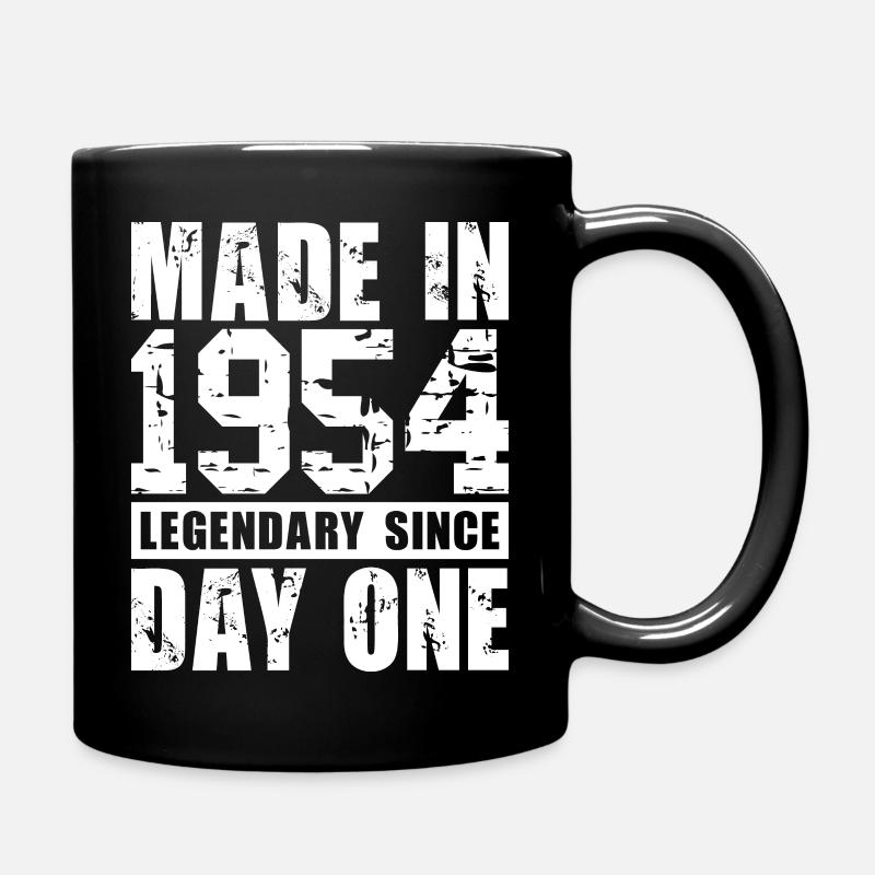 Hergestellt 1954, legendär seit dem ersten Tag - Tasse einfarbig - Schwarz