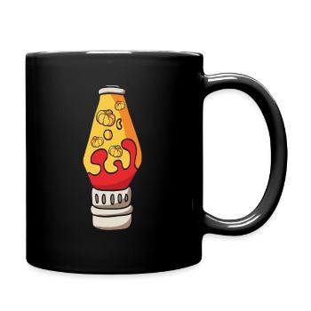 Pumpkin Spice Latte Kaffee-Liebhaber Kürbis-Kaffee - Tasse einfarbig - Schwarz - Rechts