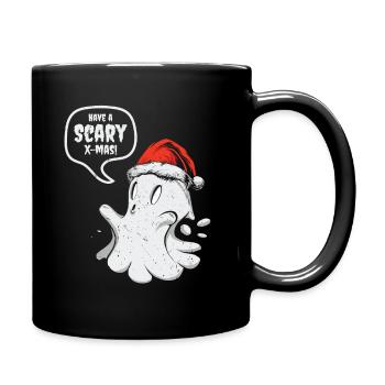 Effrayant Halloween Mignon Noël - Mug uni - noir - Droite