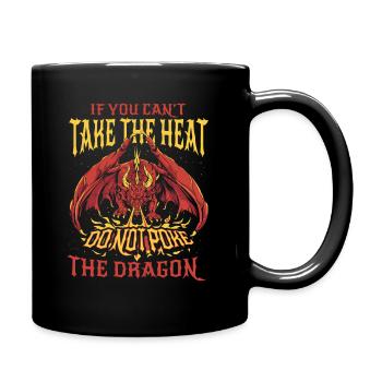 Dragon Mystic Dragon Fantasy - Full Colour Mug - black - Right