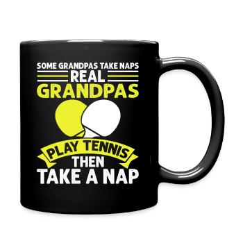 Einige Opas Machen Ein Nickerchen - Lustiges Opa - Tasse einfarbig - Schwarz - Rechts