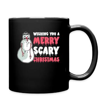 Joyeux Noël Halloween - Mug uni - noir - Droite