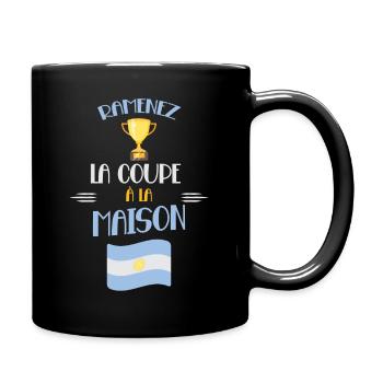 Ramenez La Coupe Cadeau Supporters Argentins - Mug uni - noir - Droite
