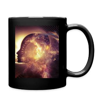 pensée artificiel - Mug uni - noir - Droite