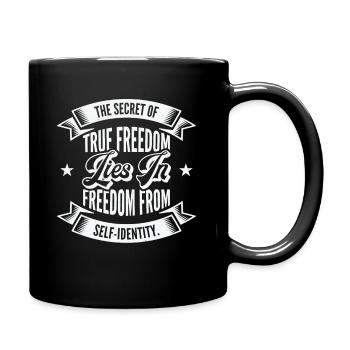 Motivation Liberté Auto-soin Inspirateur - Mug uni - noir - Droite