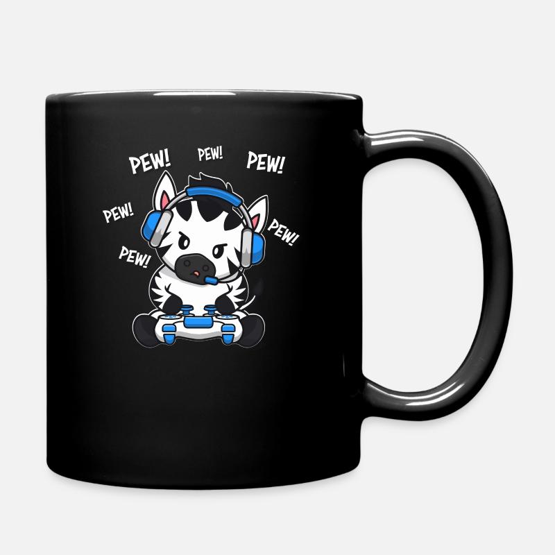 Zebra - Full Colour Mug - black