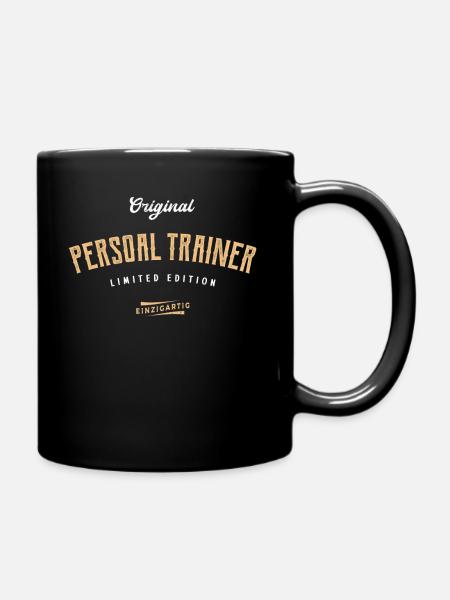 Personal Trainer Limited Edition - Tasse einfarbig - Schwarz