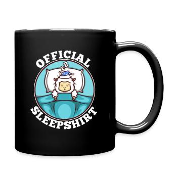 Official sleepshirt Sheep - Full Colour Mug - black - Right