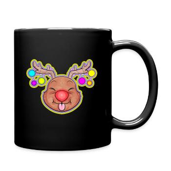Rudolph la fée du renne s’éteint pour - Mug uni - noir - Droite