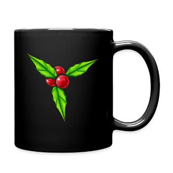 Grand gui pour Noël - Mug uni - noir - Droite