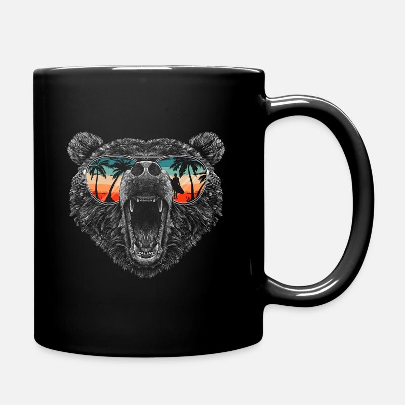 Ours Grizzli Ours brun Ours - Mug uni - noir