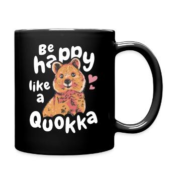 Animal kangourou à queue courte quokka - Mug uni - noir - Droite