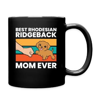 Best Rhodesian Ridgeback Mom Ever - Full Colour Mug - black - Right