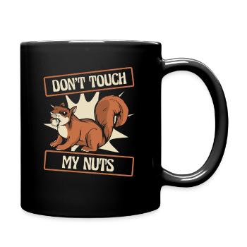 Squirrel Animal - Full Colour Mug - black - Right