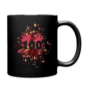 Status Mood Restful 100 Continue Color Splash - Tasse einfarbig - Schwarz - Rechts