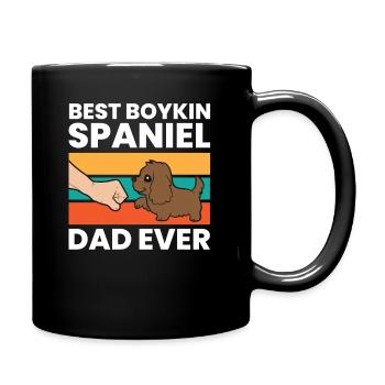 Best Boykin Spaniel Dad Ever - Full Colour Mug - black - Right
